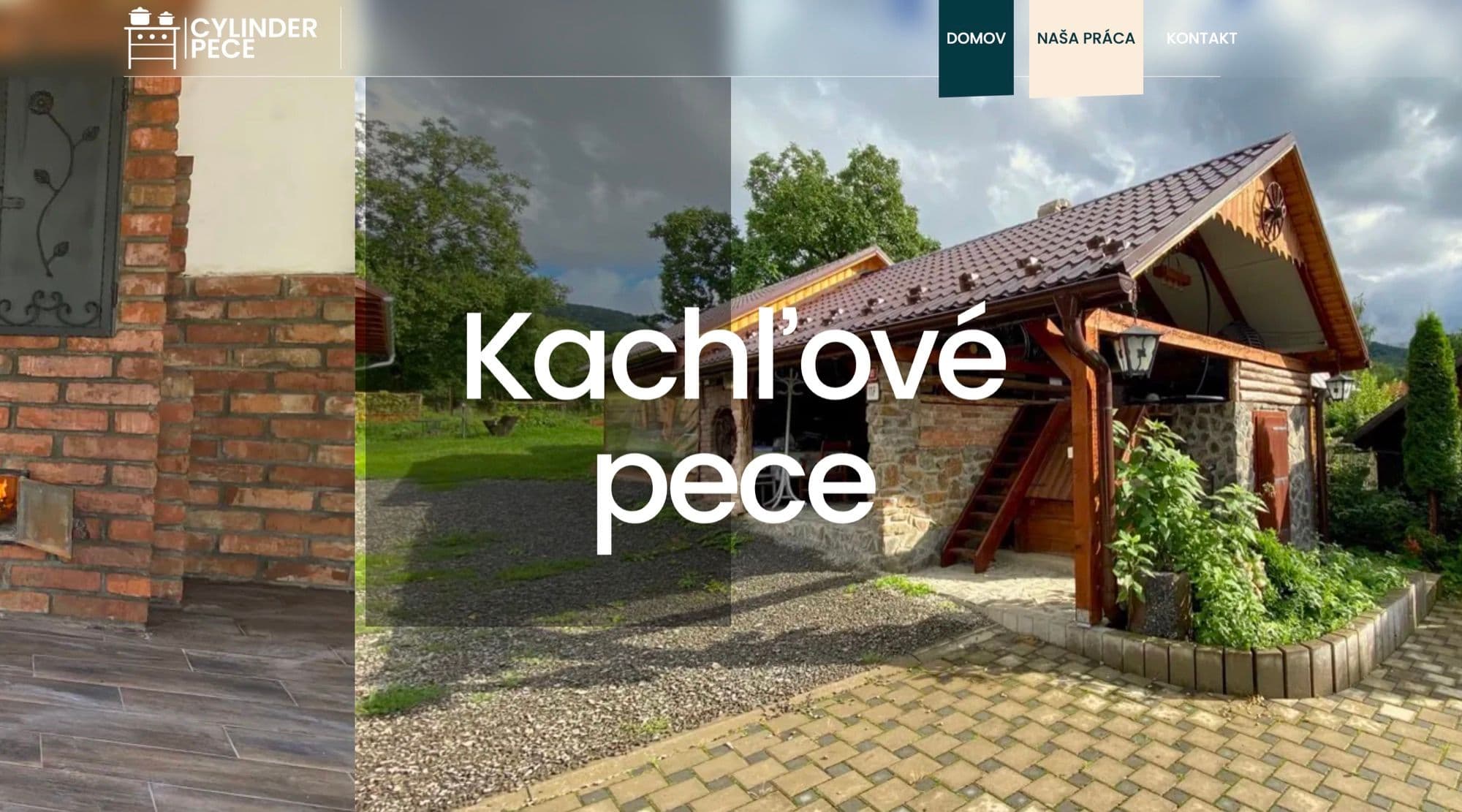 cylinder-pece.sk: From tiles to the world wide web